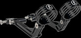 Legend Suspension Mount Revo Arc Billet External Reservoir Blk Shock Mounting Parts Legend Suspension
