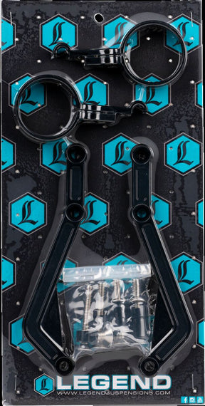 Legend Suspension Mount Revo Arc Billet External Reservoir Blk Shock Mounting Parts Legend Suspension