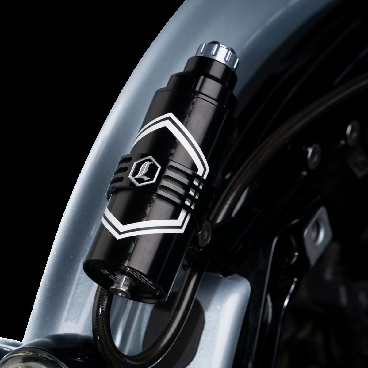 Legend Suspension Mount Revo Arc Billet External Reservoir Blk Shock Mounting Parts Legend Suspension