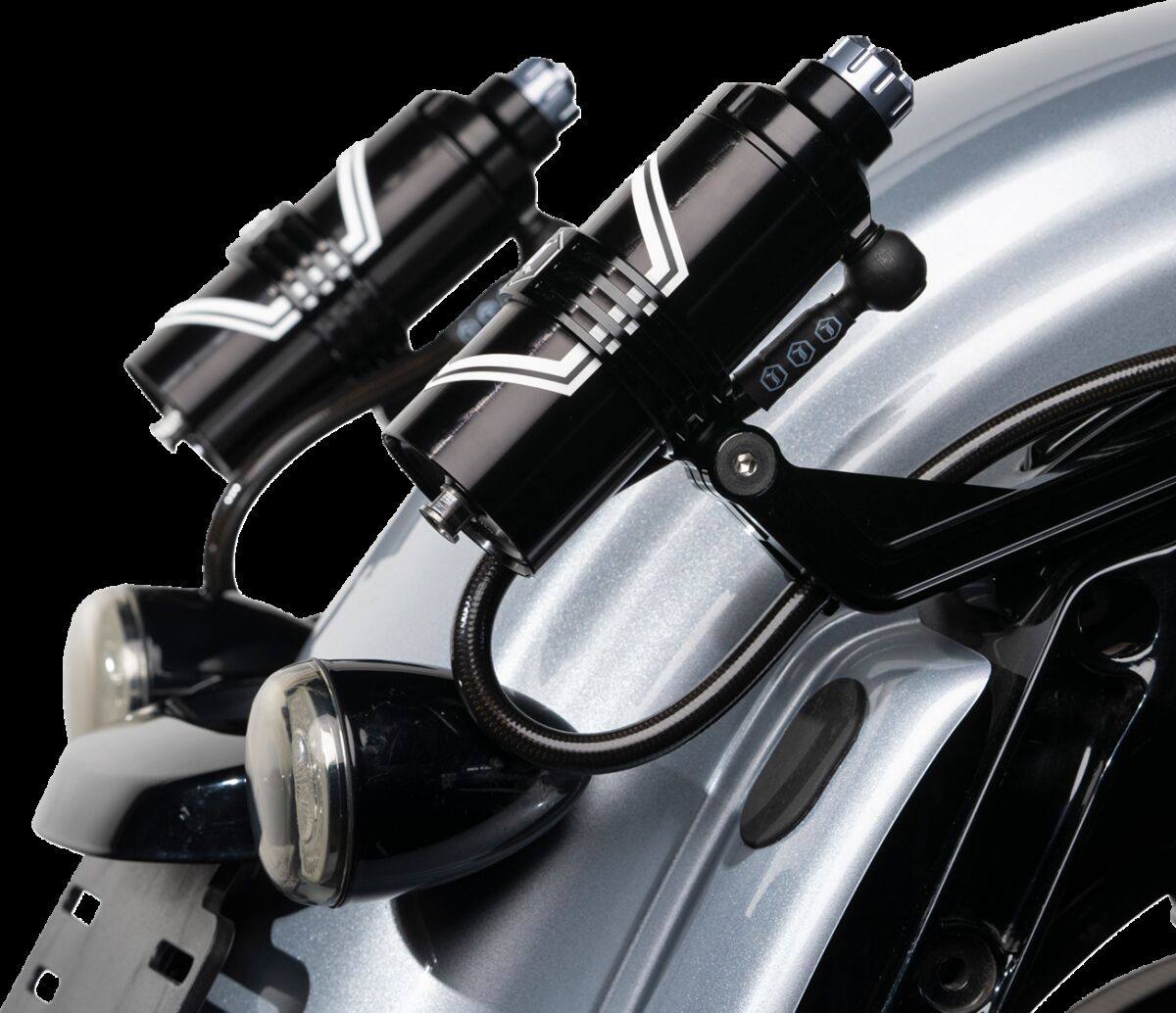 Legend Suspension Mount Revo Arc Billet External Reservoir Blk Shock Mounting Parts Legend Suspension