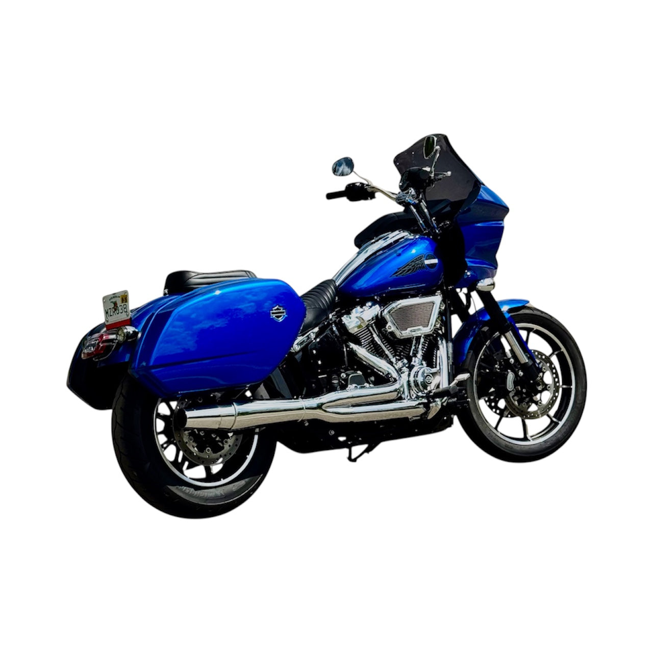 Thunderheader 1325X X-Series 2-1 Exhaust, Chrome - 2025-2026 Softail Low Rider ST & Heritage 2-1 Full Exhaust System Thunderheader