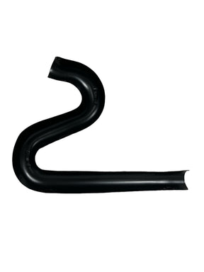 Thunderheader 1346B Rear Heat Shield 38″, Black - Fits 1073XB Exhaust Heat Shield Thunderheader
