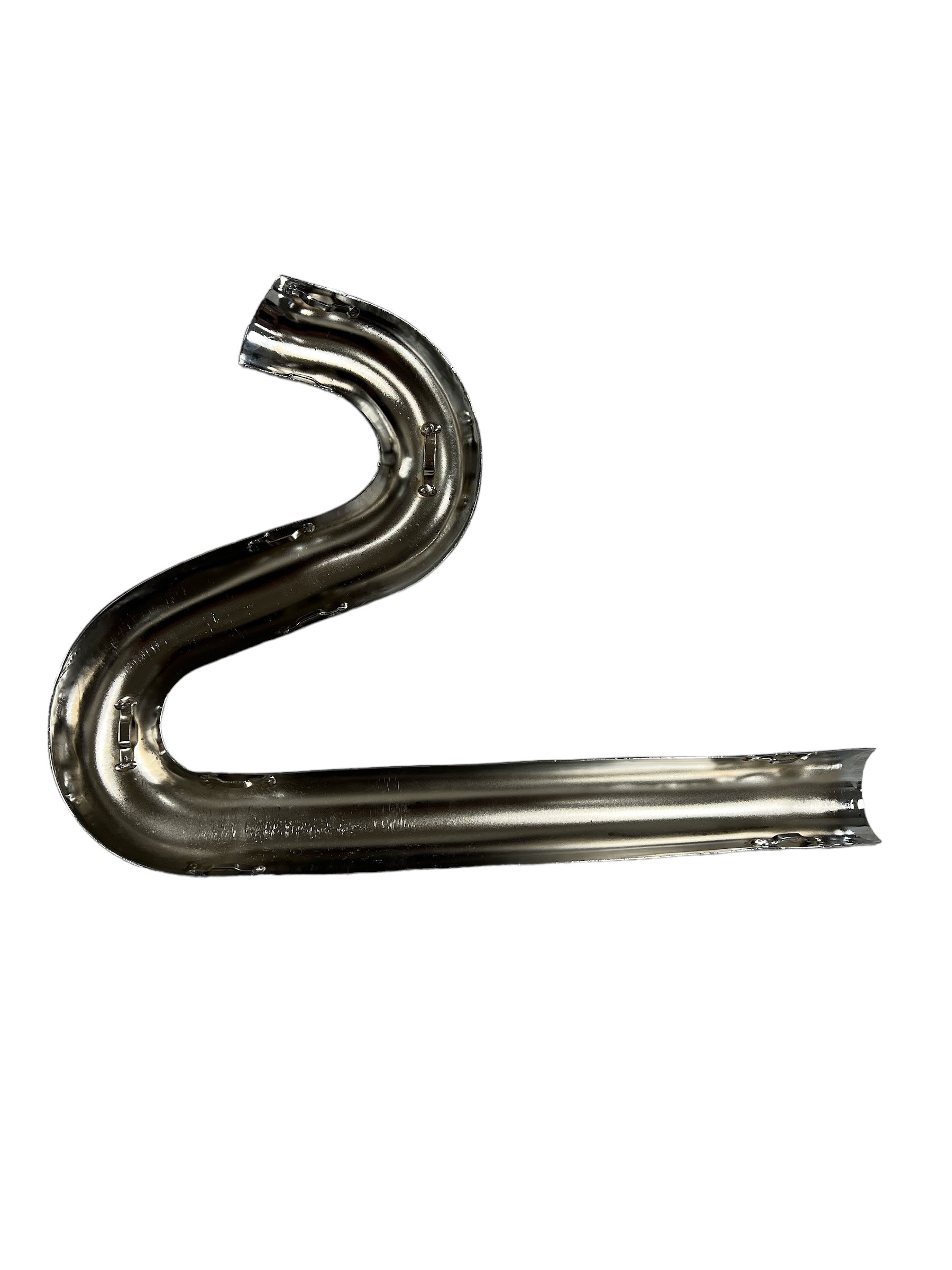 Thunderheader 1275 Rear Heat Shield 36″, Chrome - Fits 1074X Exhaust Heat Shield Thunderheader