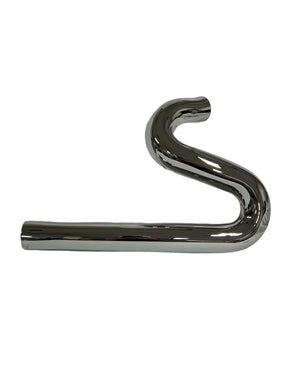 Thunderheader 1346 Rear Heat Shield 38″, Chrome - Fits 1073X Exhaust Heat Shield Thunderheader