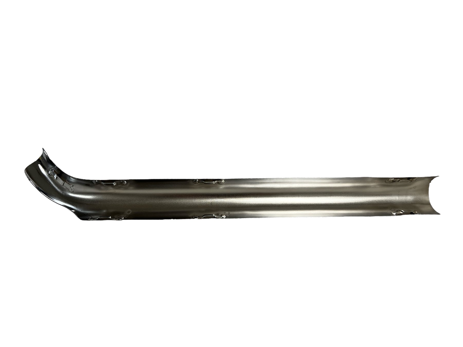 Thunderheader 1347 Bottom Front Heat Shield 26″, Chrome - Fits 1073X Exhaust Heat Shield Thunderheader