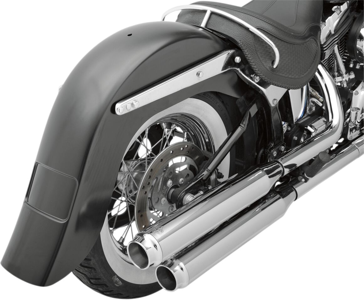 Klock Werks Rear Fender Benchmark Frenched 4" Stretched Fenders Klock Werks
