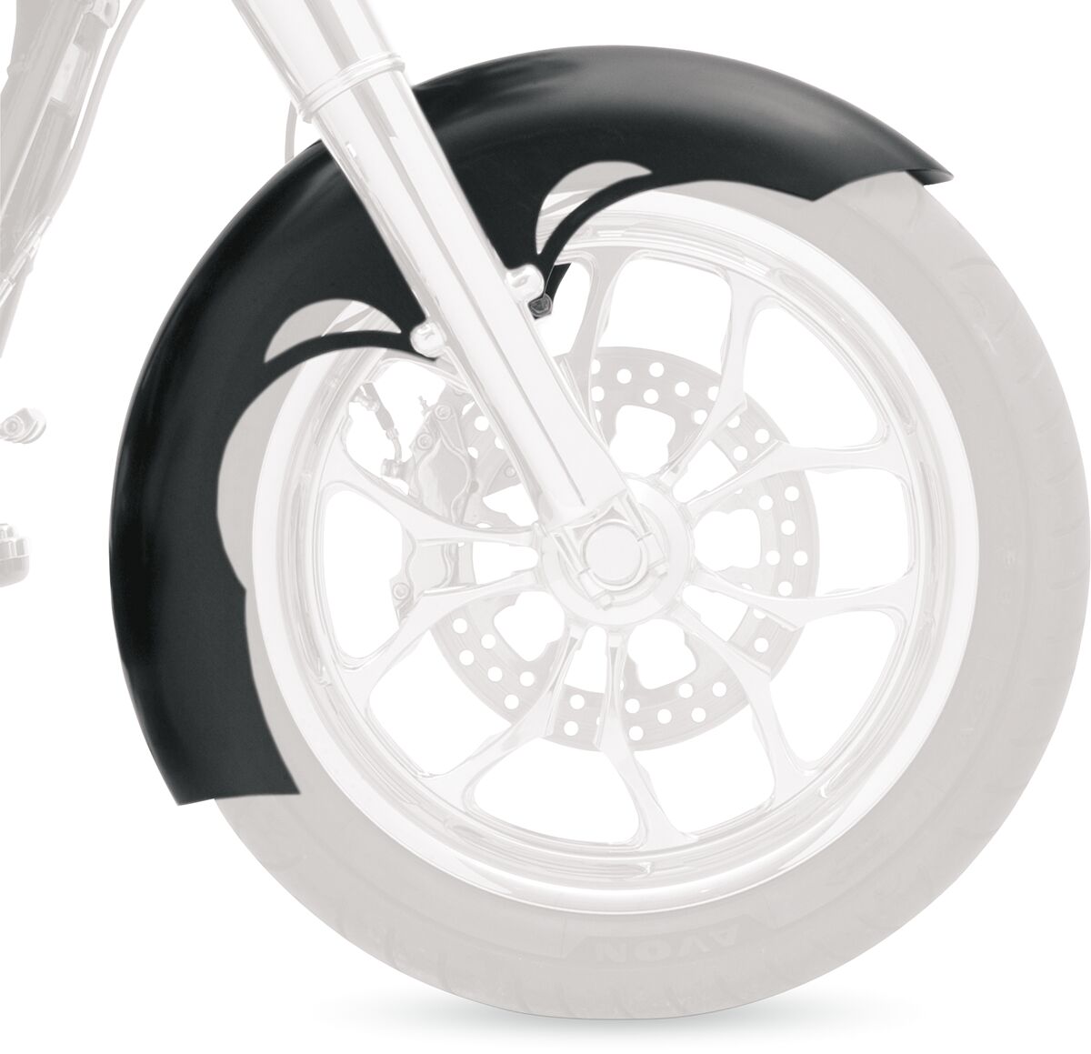 Klock Werks Flh | Fltr 2014+ Tude Fron FENDERS - FOR HARLEYS Klock Werks