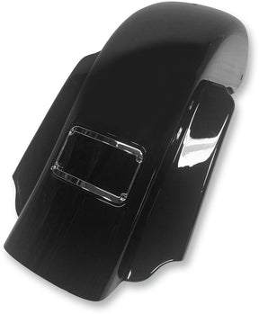 Klock Werks Rear Fender The One Smooth Panel Frenched Plate Pocket Fenders Klock Werks