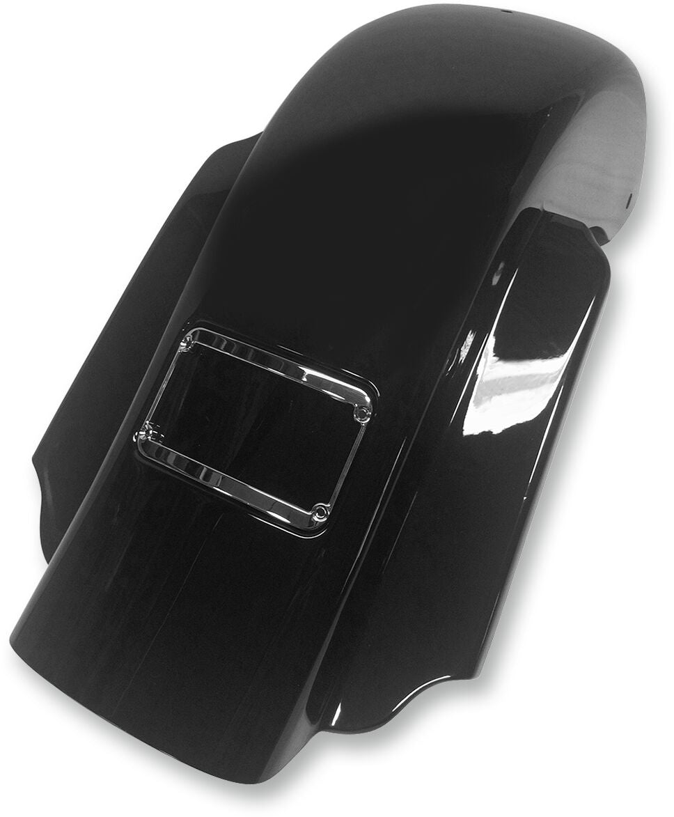 Klock Werks Rear Fender The One Smooth Panel Frenched Plate Pocket Fenders Klock Werks