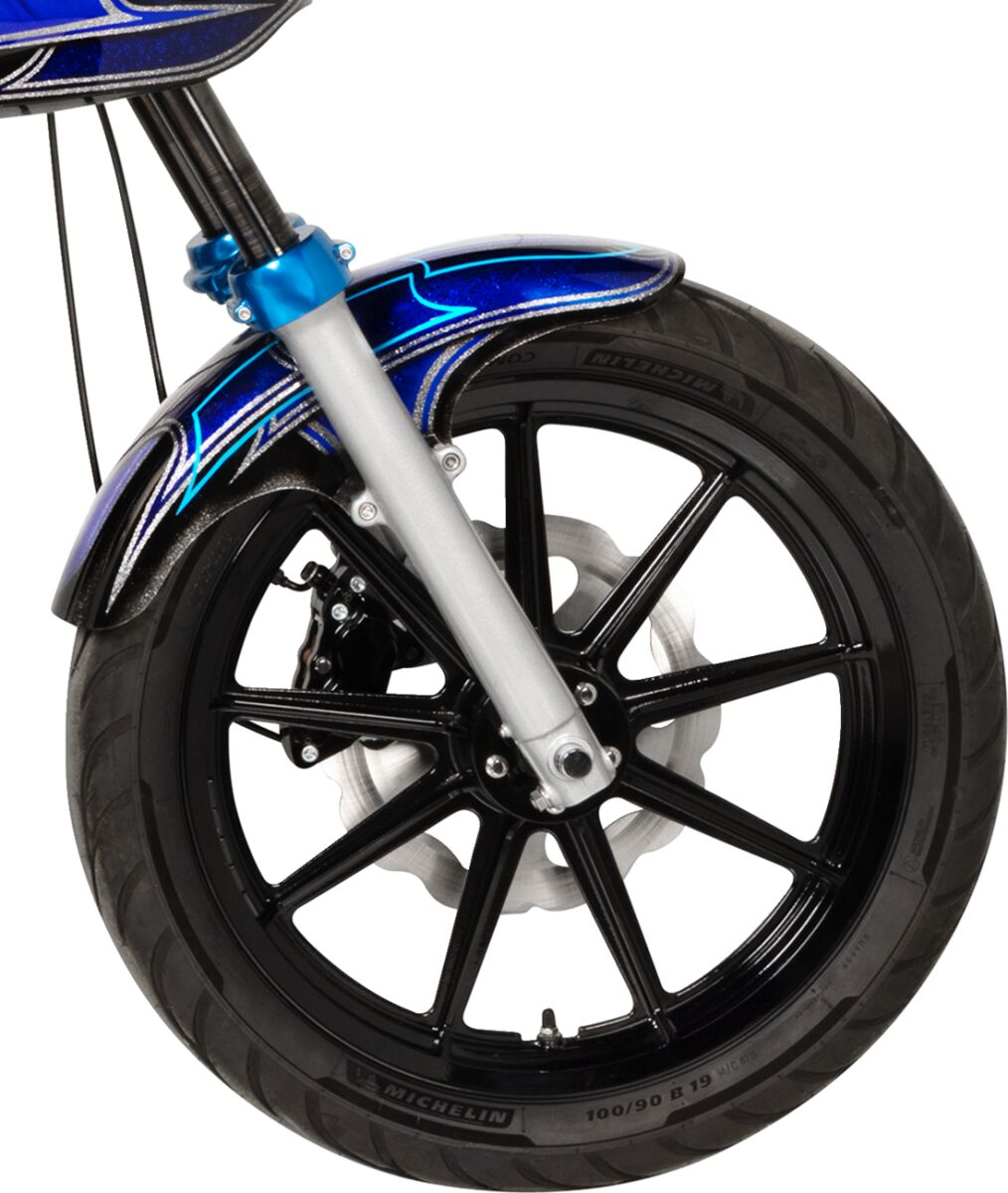 Klock Werks Fender Ft 19 T Hat 39 Mm FENDERS - FOR HARLEYS Klock Werks