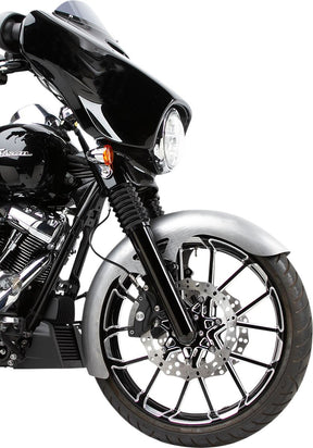Arlen Ness 21" Steel Rapper Front Fender - 99-13 Touring Fender Front Arlen Ness