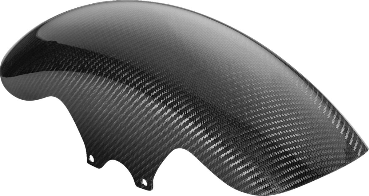 Slyfox Carbon Fiber Front Fender, Gloss Black - Touring Fenders Slyfox