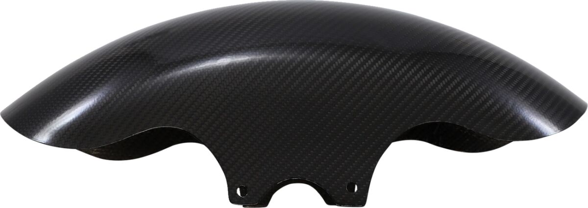 Slyfox Carbon Fiber Front Fender, Gloss Black - Touring Fenders Slyfox