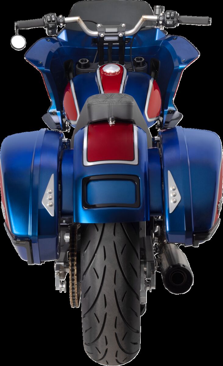 Paul Yaffe Bagger Nation Fender Rear The Fix M8 Softail Low Rider Blk Fenders Paul Yaffe Bagger Nation