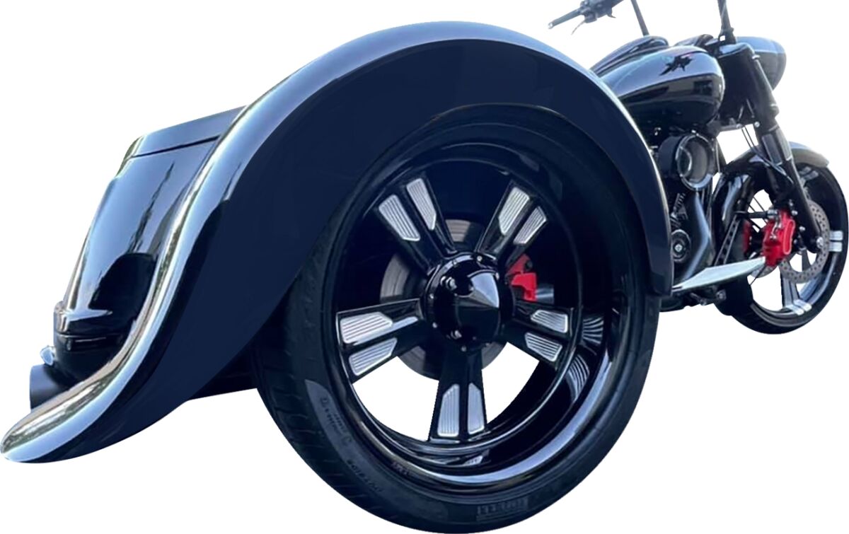 Paul Yaffe Bagger Nation Fender Swoop Left Side Freewheeler/Road Glide Iii Fenders Paul Yaffe Bagger Nation