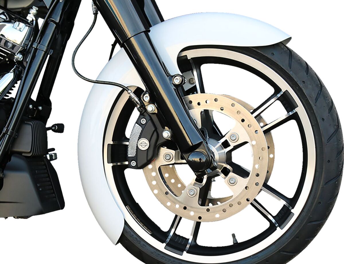 Paul Yaffe Bagger Nation Fender Front Thicky 21" Touring W/Blk Fender Adpt Fenders Paul Yaffe Bagger Nation