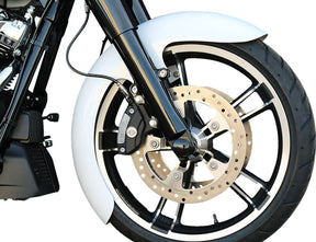 Paul Yaffe Bagger Nation Fender Front Thicky 21" Touring W/Blk Fender Adpt Fenders Paul Yaffe Bagger Nation