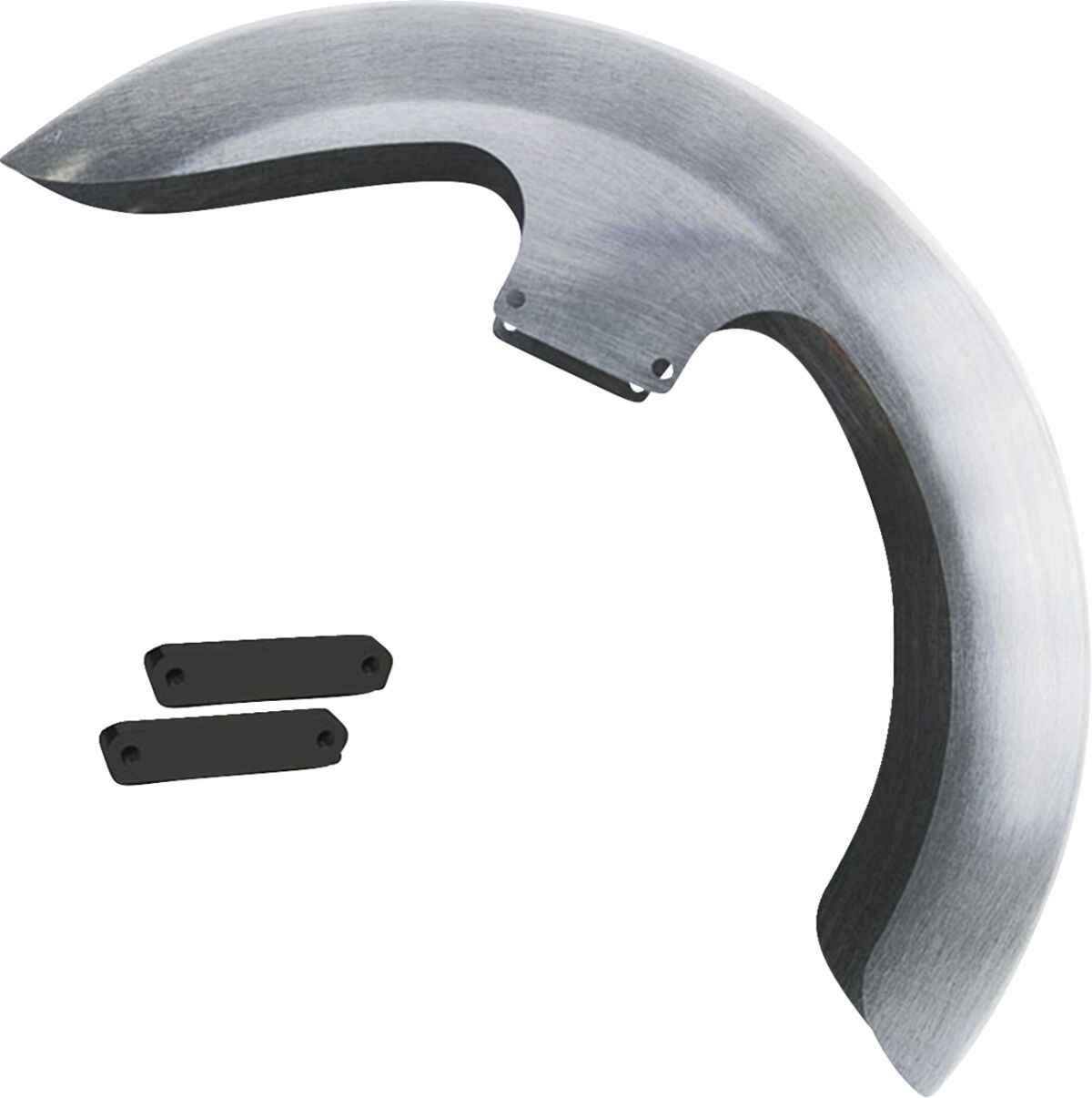 Paul Yaffe Bagger Nation Fender Front Thicky Stl 21" Tour W/Blk Fender Adpt Fenders Paul Yaffe Bagger Nation