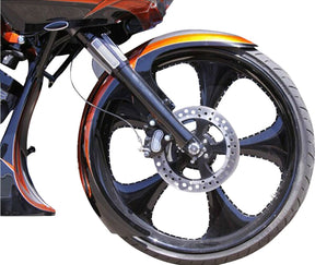 Paul Yaffe Bagger Nation Fender Front Dei Stl 21 Touring FENDERS - FOR HARLEYS Paul Yaffe Bagger Nation