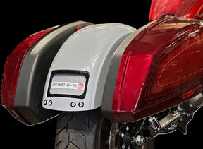 Paul Yaffe Bagger Nation Fender Rear The Fix M8 Sftl W/Thnd Blts Blk Split Tail Fenders Paul Yaffe Bagger Nation