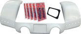 Paul Yaffe Bagger Nation Pro Rear Fender Black Plate Frame Dual Outlet Fenders Paul Yaffe Bagger Nation