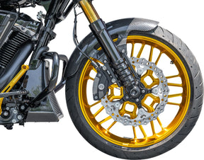 19" Carbon Fiber Cafe Front Fender - 24+ Touring Front Fender Arlen Ness