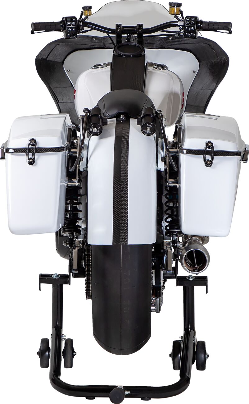 Rear Fender, Carbon Gloss Rear Fender Slyfox Performance