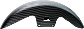 Slyfox Front Fender Mid Length, Carbon Matte - Dyna & 18+ Softail & Touring & Trike Fenders Slyfox