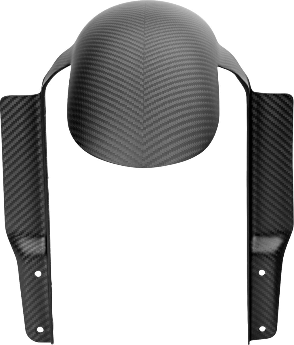 Slyfox Front Fender, Carbon Matte - 17-22 Touring Fenders Slyfox