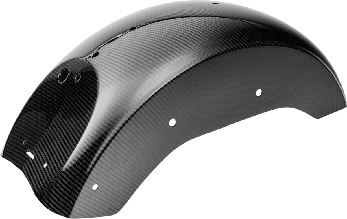 Slyfox Rear Fender, Carbon Gloss - 18+ Softail Fenders Slyfox