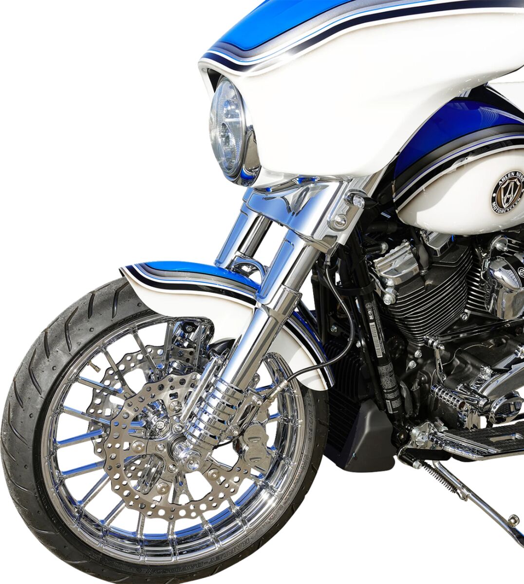 Arlen Ness Fender Front Fltr/Flhx 23 25 FENDERS - FOR HARLEYS Arlen Ness