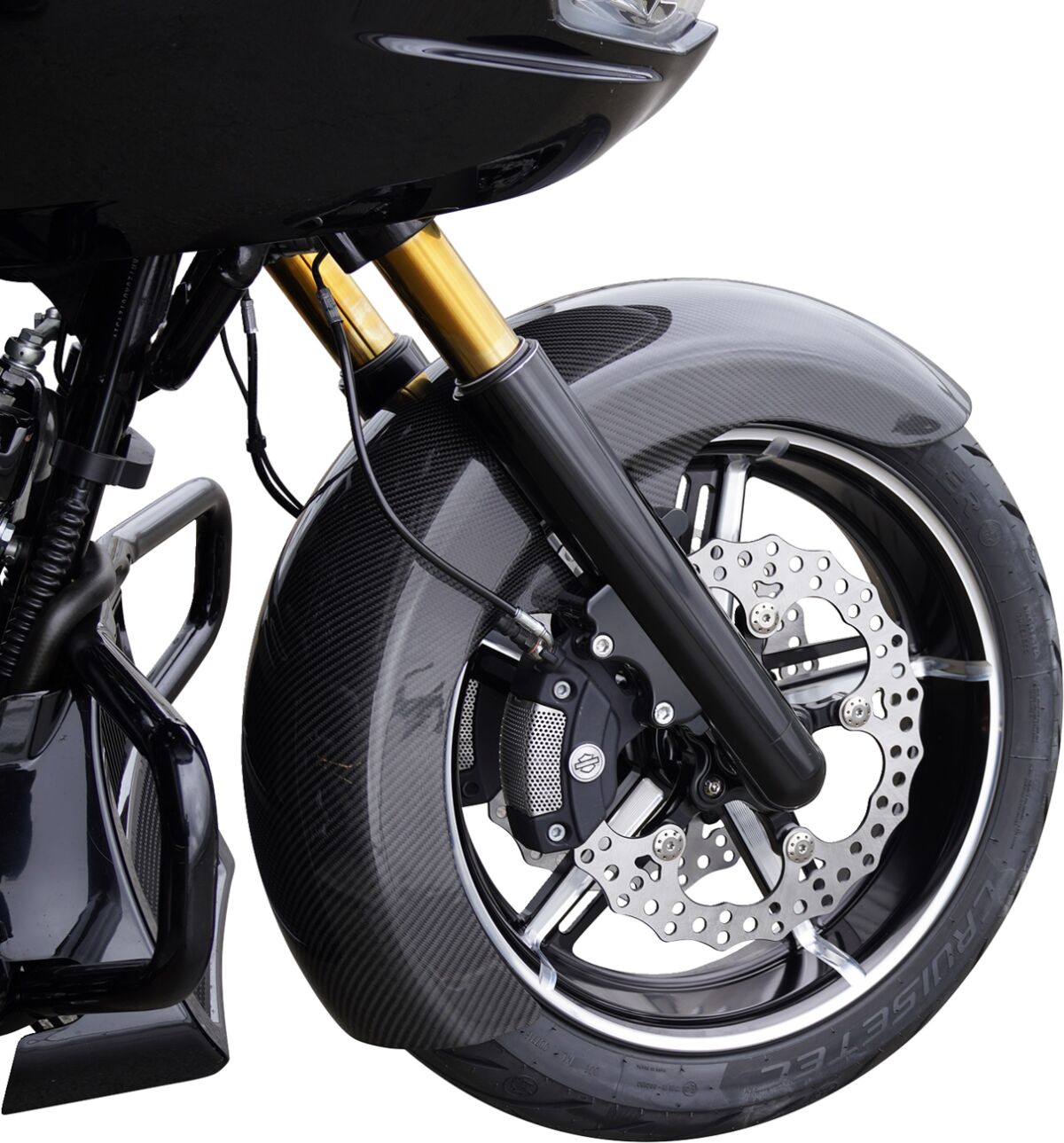 Arlen Ness Fender Front Fltr/Flhx 23 25 FENDERS - FOR HARLEYS Arlen Ness