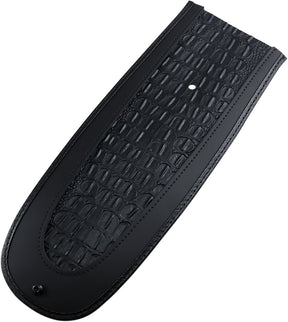 Drag Specialties Seats Fender Protector Fender Skins Rear Gator Leather Black Fenders Dress Up Parts Drag Specialties