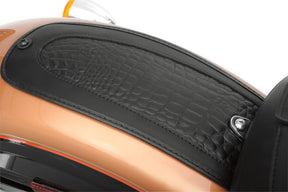 Drag Specialties Seats Fender Protector Fender Skins Rear Gator Leather Black Fenders Dress Up Parts Drag Specialties