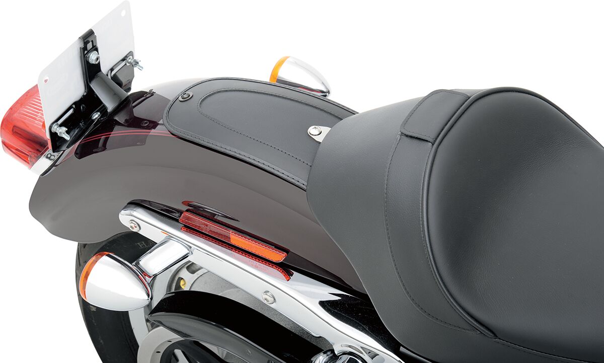 Drag Specialties Seats Fender Protector Fender Skins Rear Smooth Vinyl Black Fenders Dress Up Parts Drag Specialties