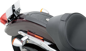 Drag Specialties Seats Fender Protector Fender Skins Rear Gator Leather Black Fenders Dress Up Parts Drag Specialties Seats