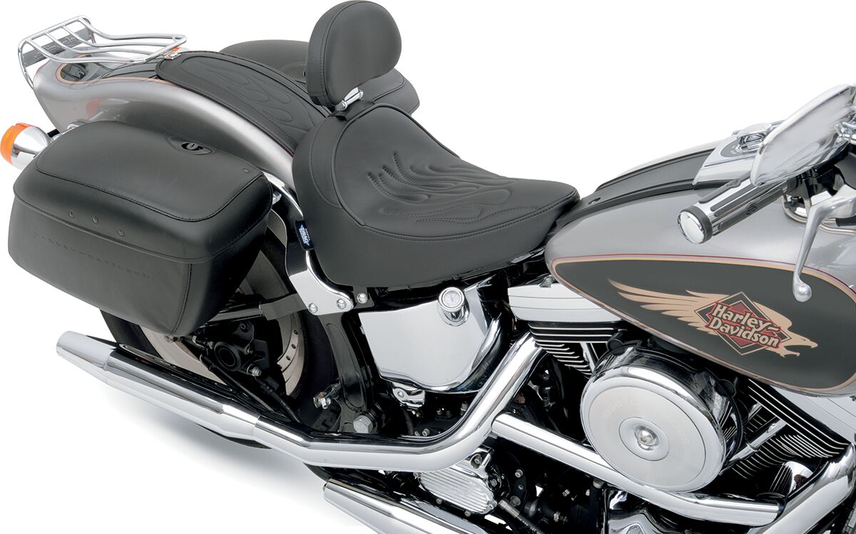 Drag Specialties Seats Skin Fendr Flm Fxst 84 99 FENDER DRESS-UP PARTS Drag Specialties