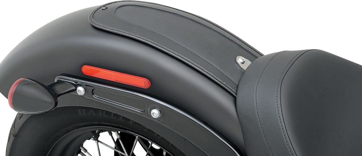 Drag Specialties Seats Fender Skin - Smooth Automotive-Grade Vinyl Center 33 cm (13") - 11-17 Softail Fenders Dress Up Parts Drag Specialties