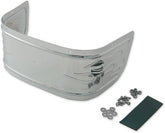Drag Specialties Fender Skirts Flame Front Chrome Fenders Dress Up Parts Drag Specialties
