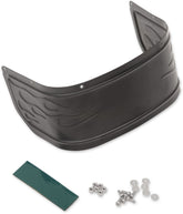 Drag Specialties Fender Skirts Flame Front Black Fenders Dress Up Parts Drag Specialties