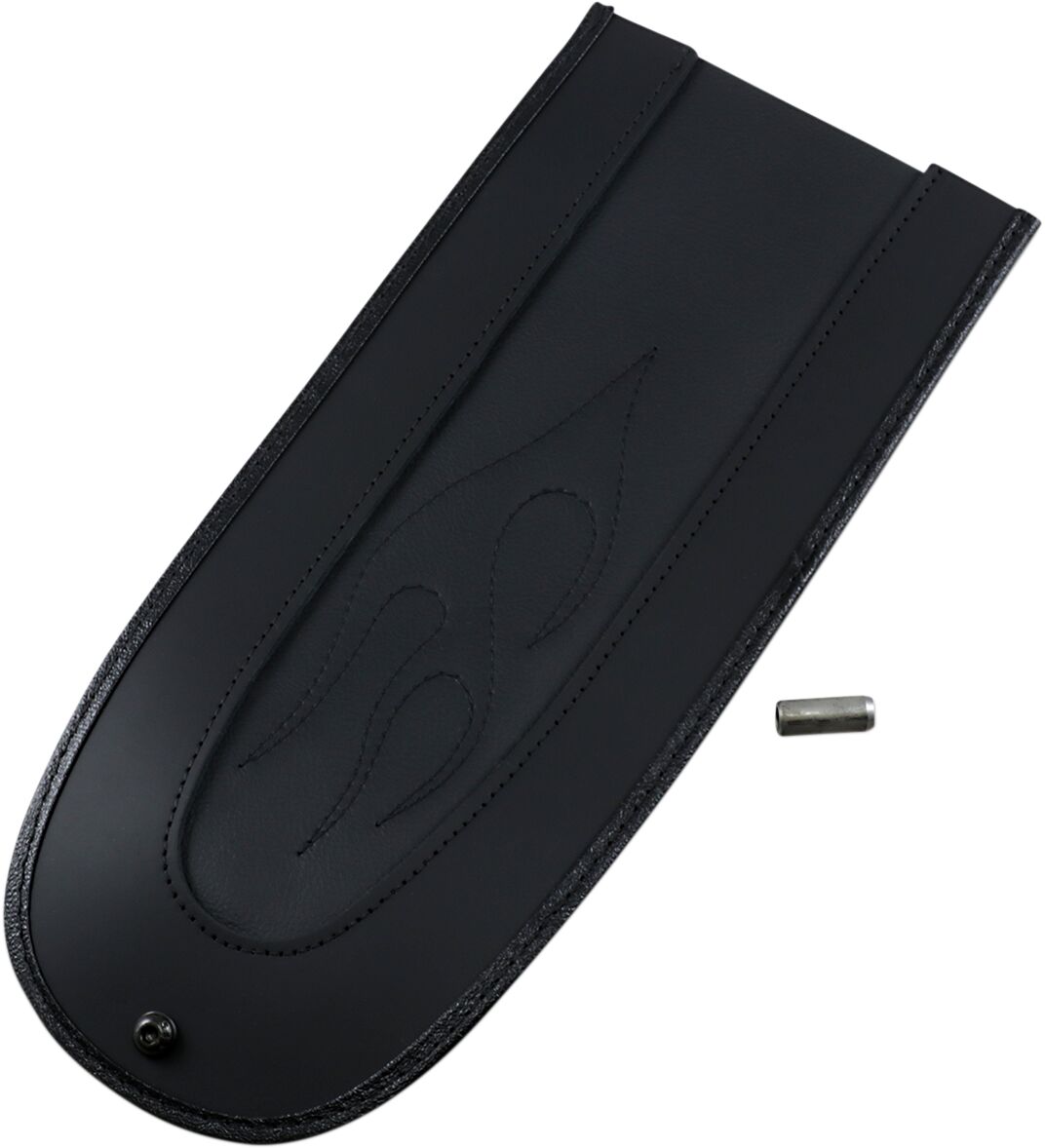 Drag Specialties Seats Skin Fndr Flame 18 19 St FENDER DRESS-UP PARTS Drag Specialties