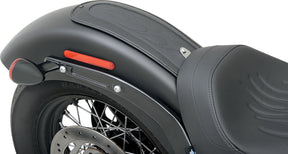 Drag Specialties Seats Skin Fndr Flame 18 19 St FENDER DRESS-UP PARTS Drag Specialties