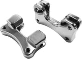 Drag Specialties Chrome Fender To Fork Adapter For 21" Wheel Fender Mounting Parts Drag Specialties