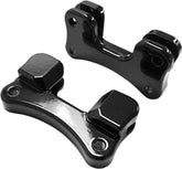Drag Specialties Black Fender To Fork Adapter For 21" Wheel Fender Mounting Parts Drag Specialties