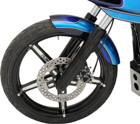 Drag Specialties Black Front To Fork Adapter Fender Mounting Parts Drag Specialties