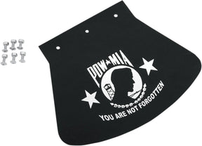Drag Specialties Seats Mudflap Pow Mia Large FENDER MUD FLAPS + PARTS Drag Specialties Seats