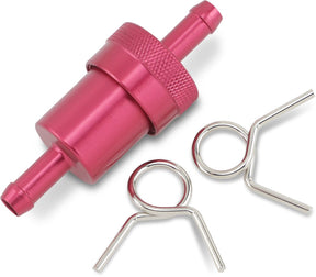 Emgo Fuel Filter Red 5/16 Fuel Filter Emgo