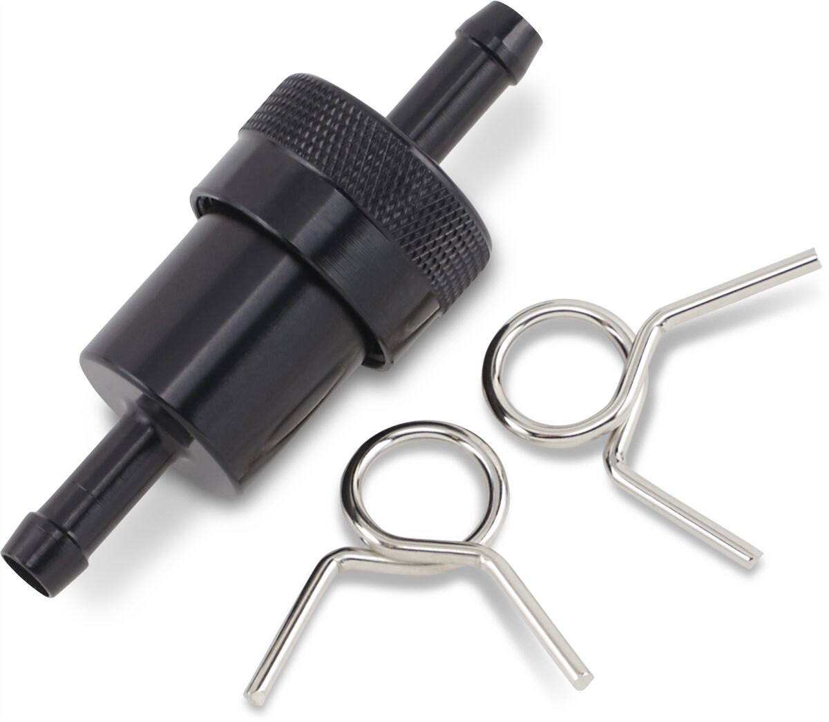 Emgo Fuel Filter Black 5/16 Fuel Filter Emgo