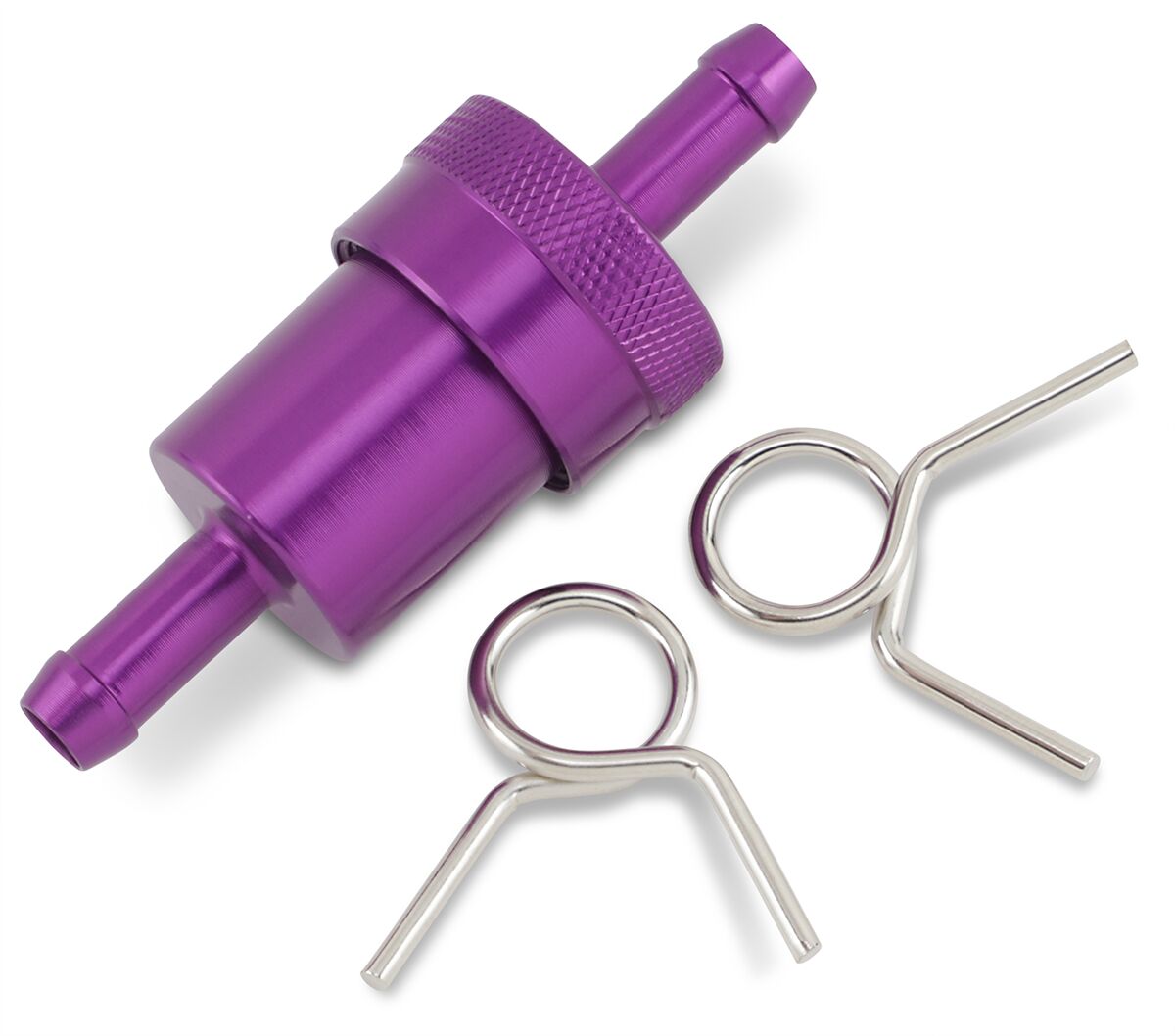 Emgo Fuel Filter Purple 5/16 Fuel Filter Emgo