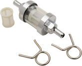 Emgo Fuel Filter 1/4 Glass Fuel Filter Emgo